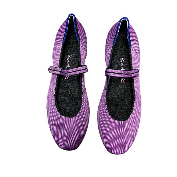 Rothy's‎ Square Mary Jane in Purple Women’s Size 5 - Picture 1 of 8